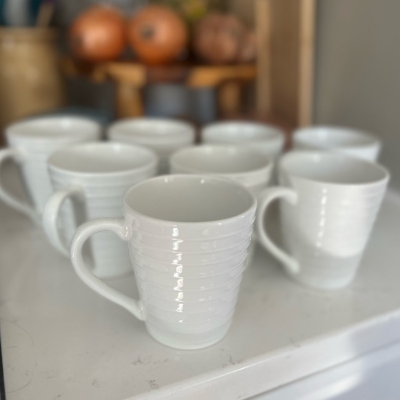 *SOLD* Boho Modern Farmhouse Cafe Style Mugs(8) - Picture 2 of 5